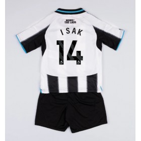 Fotbalové Dres Newcastle United Alexander Isak #14 Dětské Domácí 2025-26 Krátký Rukáv (+ trenýrky)
